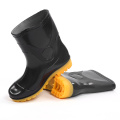 Farmer short pvc waterproof rain boot for men